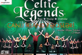  `Celtic Legends` rəqs ansamblı Bakıda